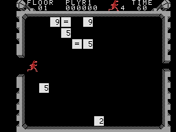 Wizard of Id's Wiz Math screenshot 3 for Colecovision